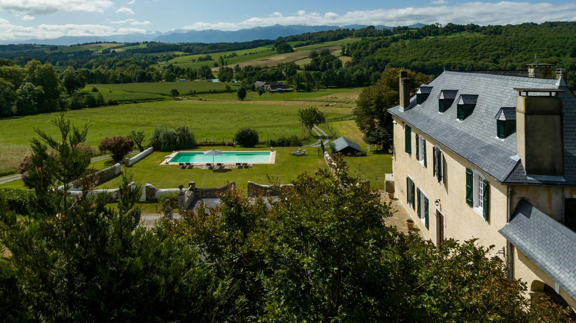 Le Relais Du Faget Hotell Oloron-Sainte-Marie Exteriör bild